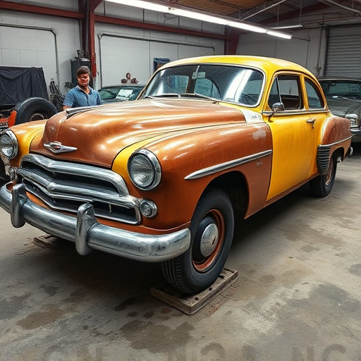vehicle restoration process