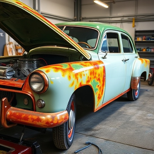 vehicle restoration process