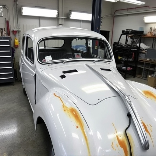 vehicle restoration process