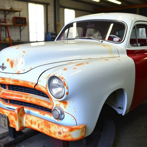 vehicle restoration process