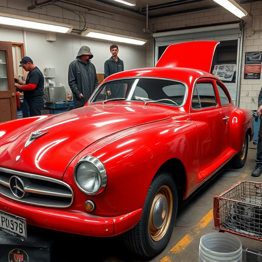 vehicle restoration process