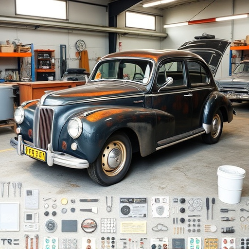 vehicle restoration process