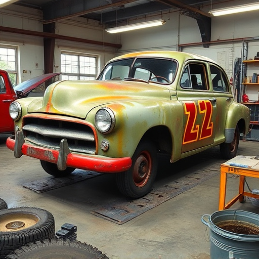 vehicle restoration process