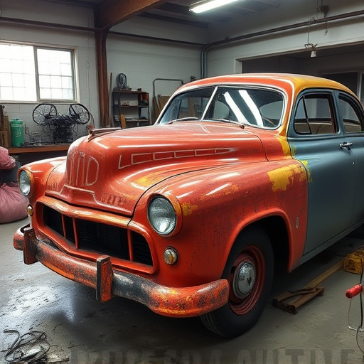 vehicle restoration process
