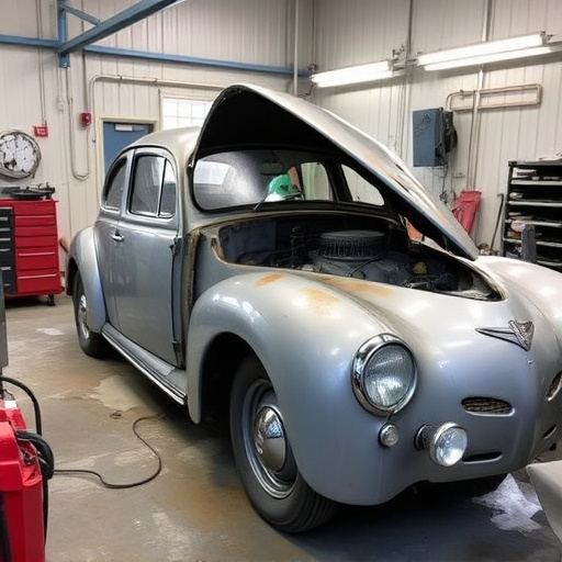 vehicle restoration process