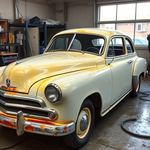 vehicle restoration process