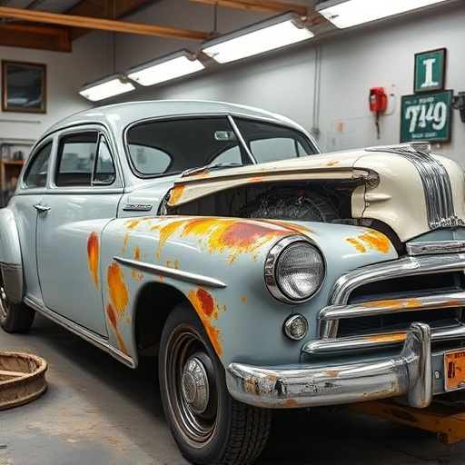 vehicle restoration process