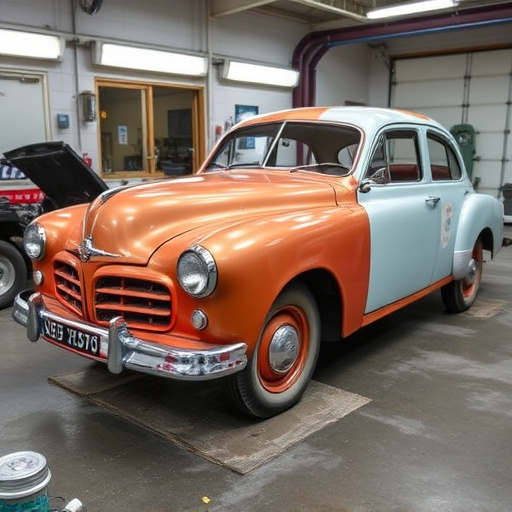 vehicle restoration process
