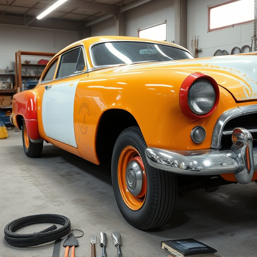 vehicle restoration process