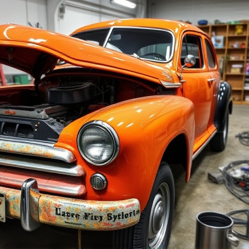vehicle restoration process