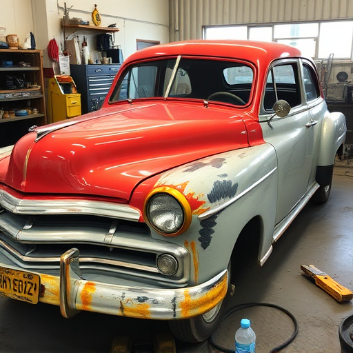vehicle restoration process