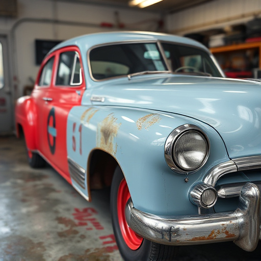 vehicle restoration process