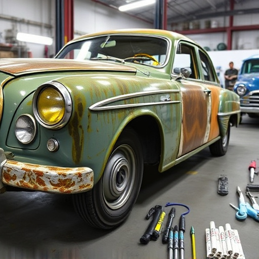 vehicle restoration process