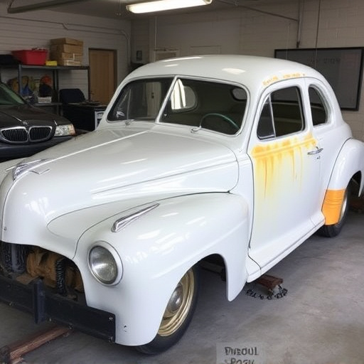 vehicle restoration process