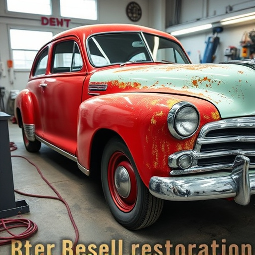 vehicle restoration process