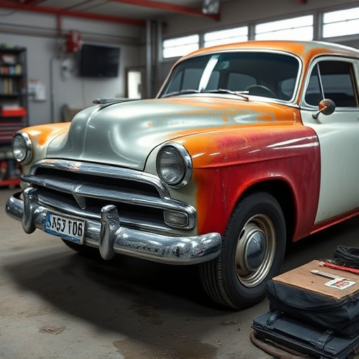 vehicle restoration process