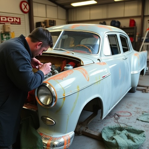 vehicle restoration process