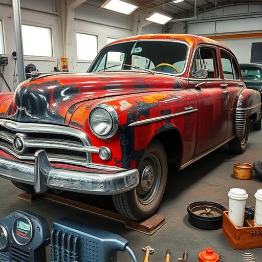 vehicle restoration process