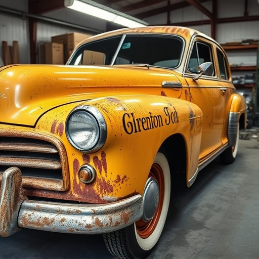 vehicle restoration process