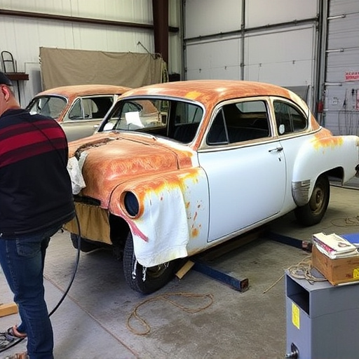 vehicle restoration process
