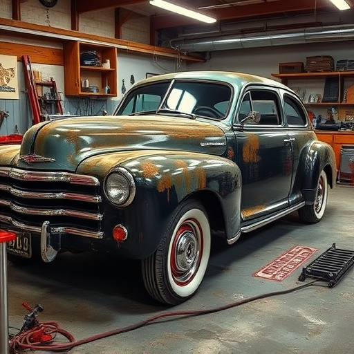 vehicle restoration process