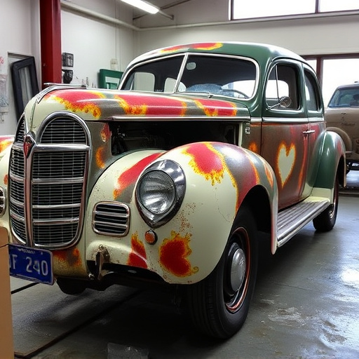 vehicle restoration process