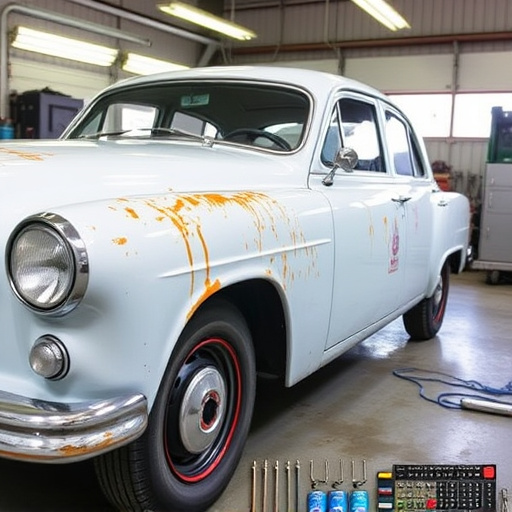 vehicle restoration process