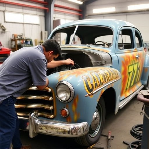 vehicle restoration process