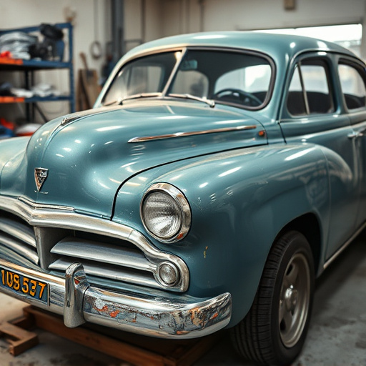 vehicle restoration process