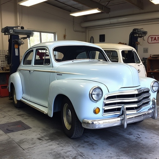 vehicle restoration process