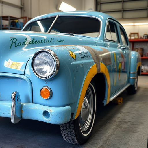 vehicle restoration process