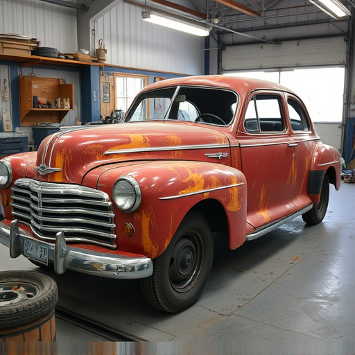 vehicle restoration process