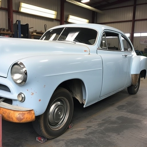 vehicle restoration process