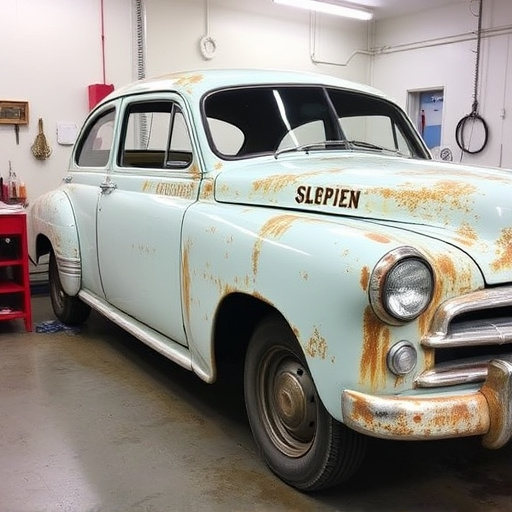 vehicle restoration process