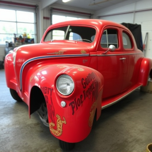 vehicle restoration process