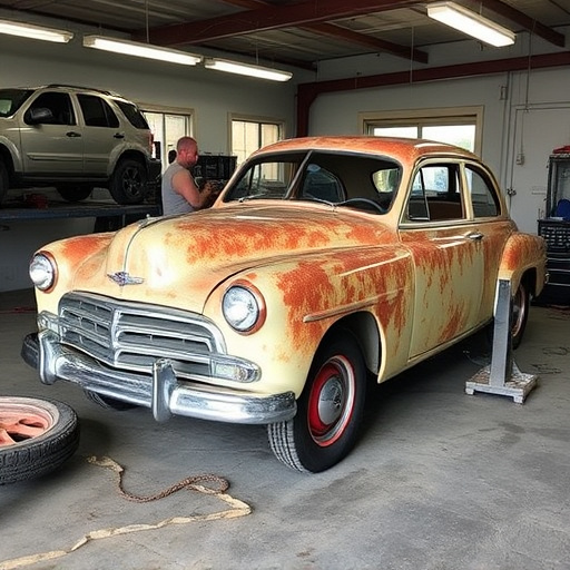 vehicle restoration process