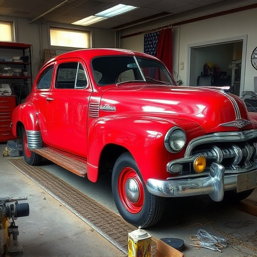 vehicle restoration process