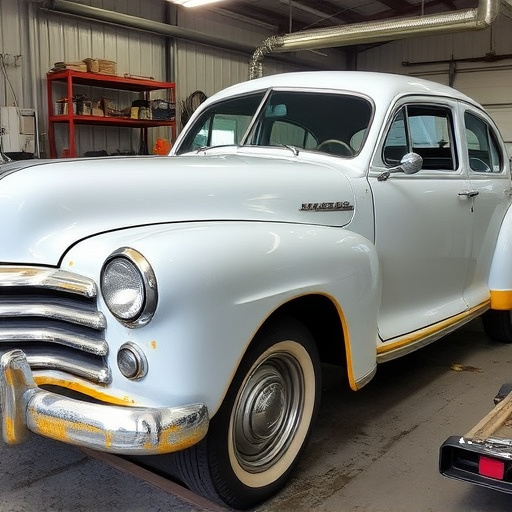 vehicle restoration process