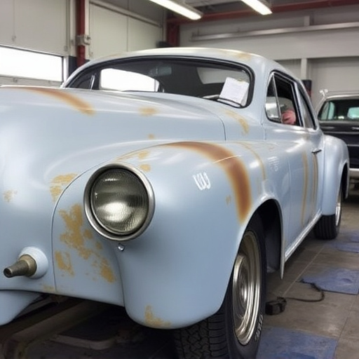 vehicle restoration process