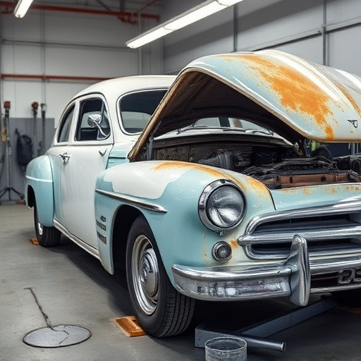vehicle restoration process