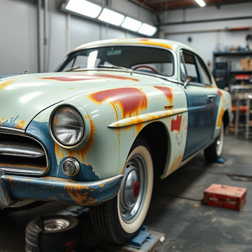 vehicle restoration process