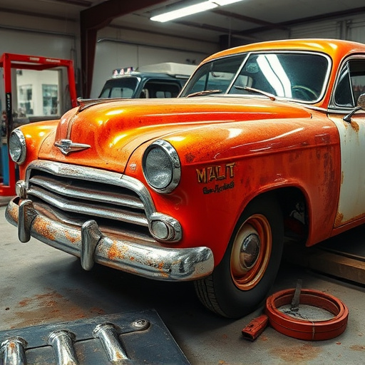 vehicle restoration process