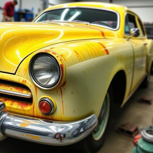 vehicle restoration process