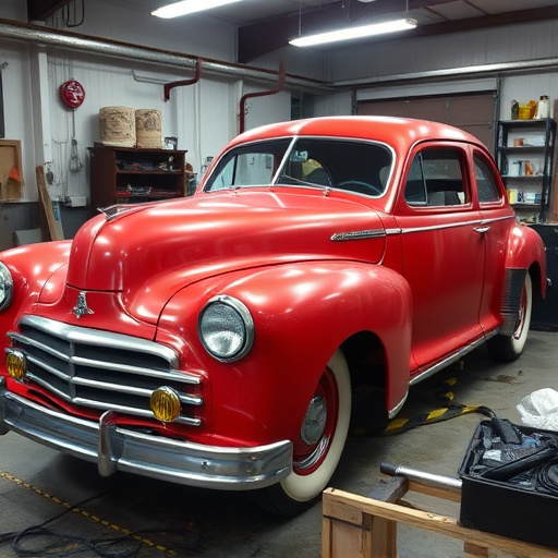 vehicle restoration process
