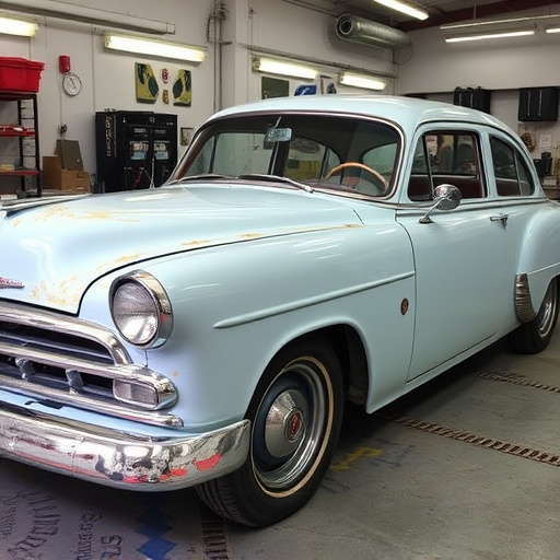vehicle restoration process