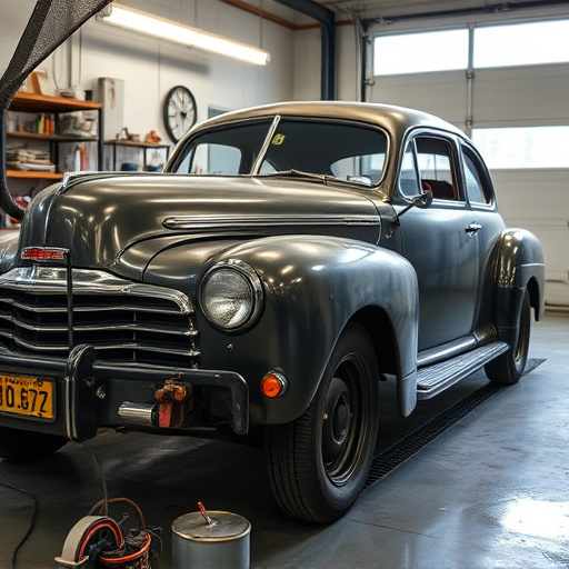 vehicle restoration process