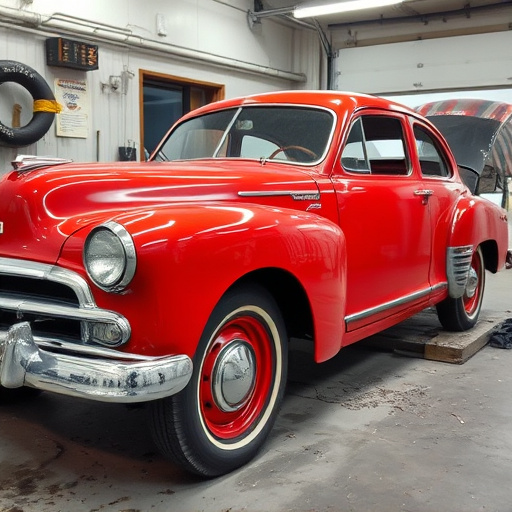 vehicle restoration process
