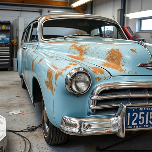 vehicle restoration process