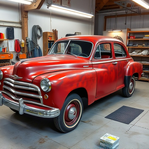 vehicle restoration process