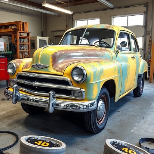 vehicle restoration process